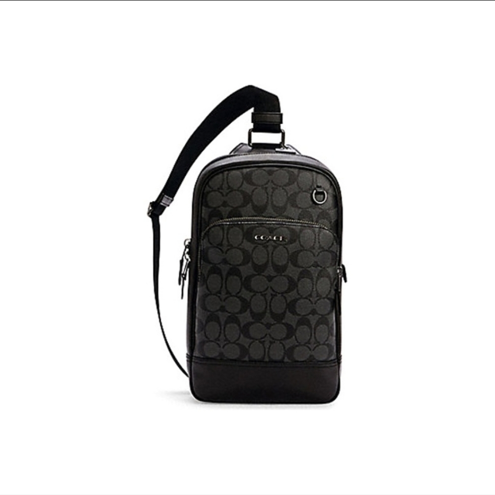 Gunmetal/Charcoal/BlackGraham Pack In Signature Canvas